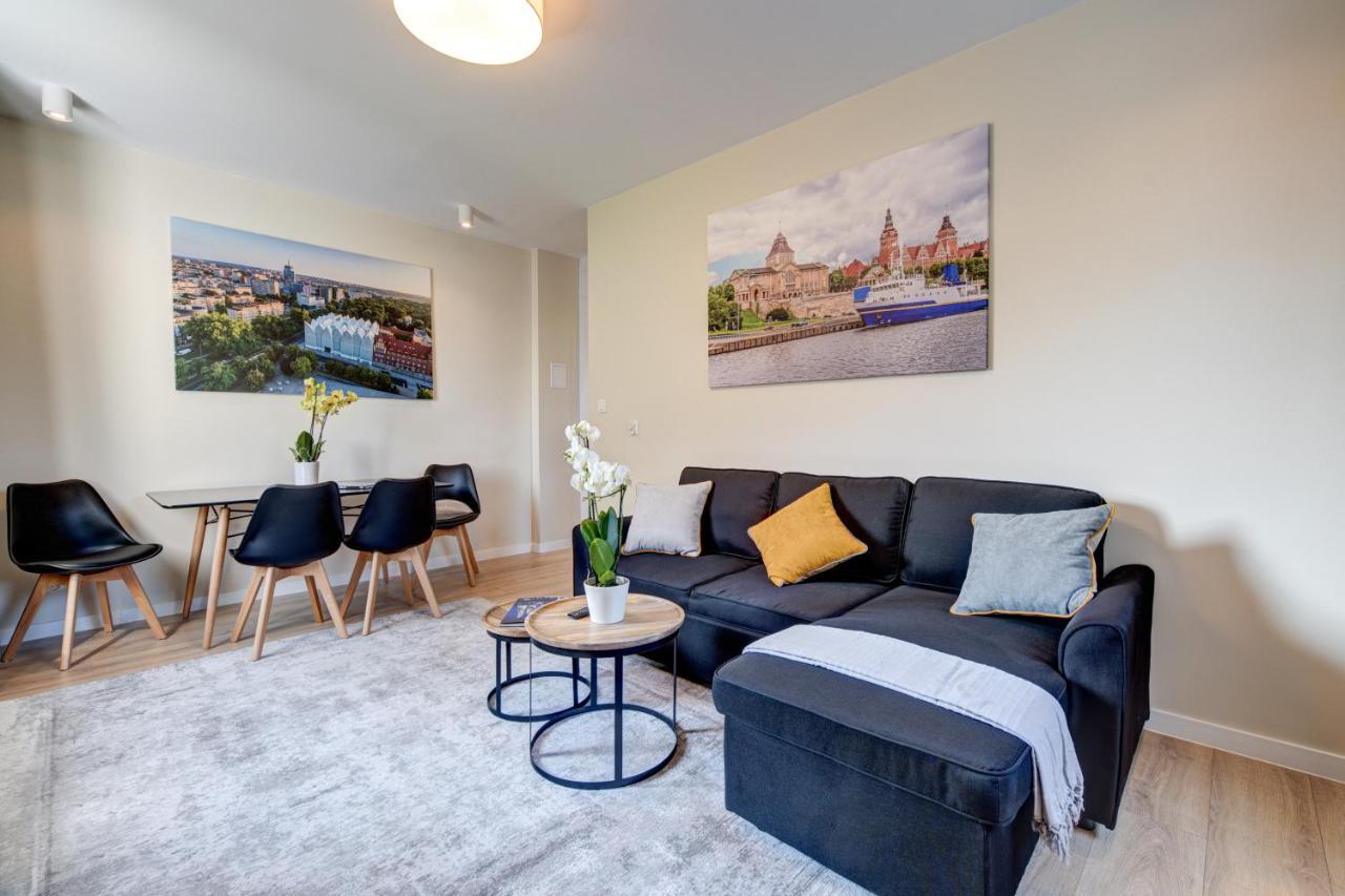 Ferienwohnung Jtb Apartament Zaciszna Stettin Exterior foto