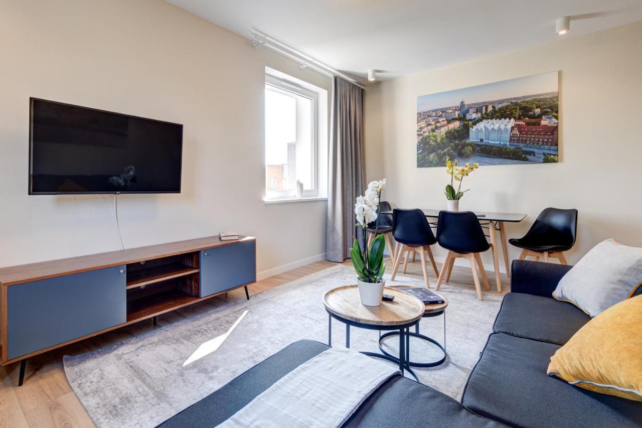 Ferienwohnung Jtb Apartament Zaciszna Stettin Exterior foto