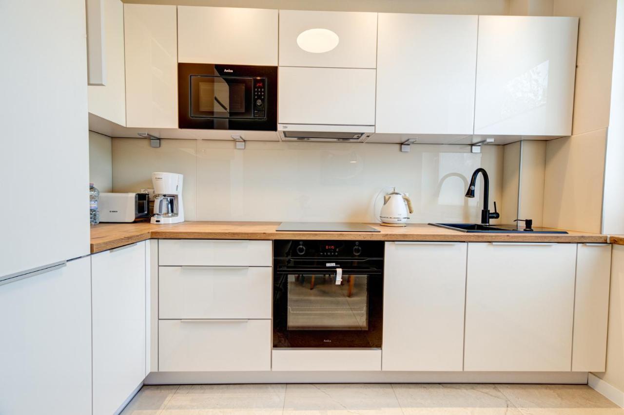 Ferienwohnung Jtb Apartament Zaciszna Stettin Exterior foto